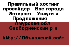 Правильный хостинг провайдер - Все города Интернет » Услуги и Предложения   . Амурская обл.,Свободненский р-н